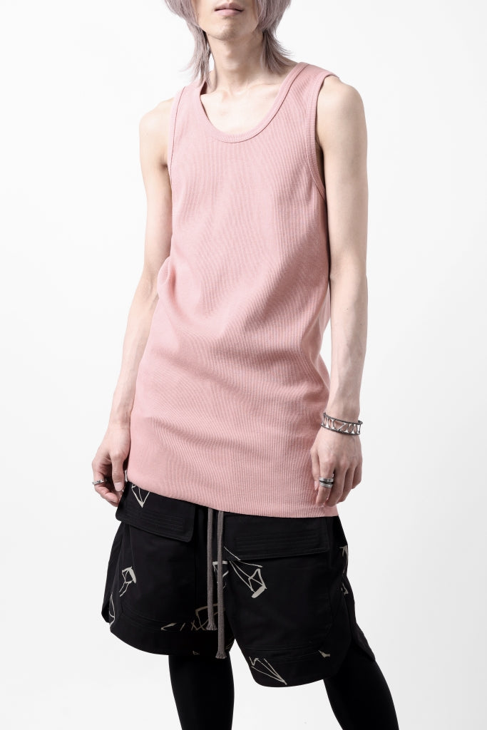 N/07 MINIMAL TANK TOP / SUPER STRETCH BARE TELECO