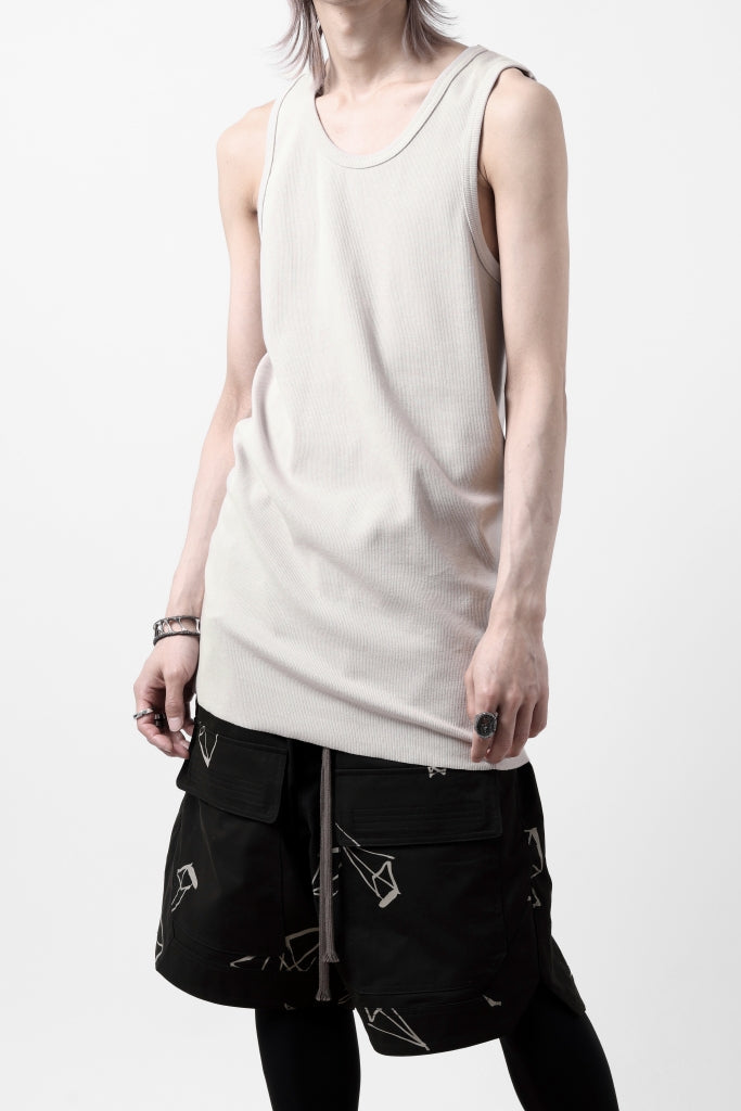 N/07 MINIMAL TANK TOP / SUPER STRETCH BARE TELECO