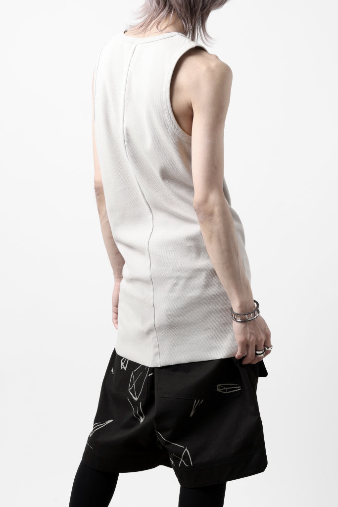 N/07 MINIMAL TANK TOP / SUPER STRETCH BARE TELECO