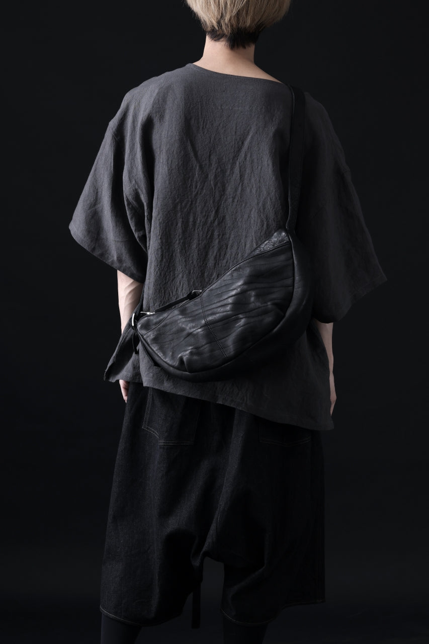 ISAMU KATAYAMA BACKLASH UTILITY BAG / DOUBLE-SHOULDER OBJECT DYED