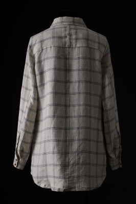 Aleksandr Manamis Strap Back Check Shirt