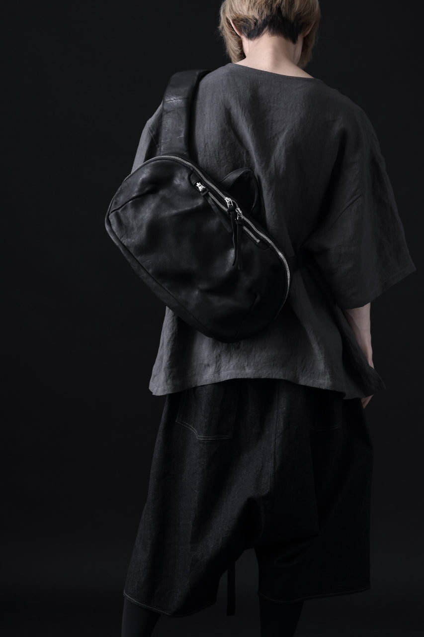 ISAMU KATAYAMA BACKLASH CROSSBODY BAG / DOUBLE-SHOULDER OBJECT DYED