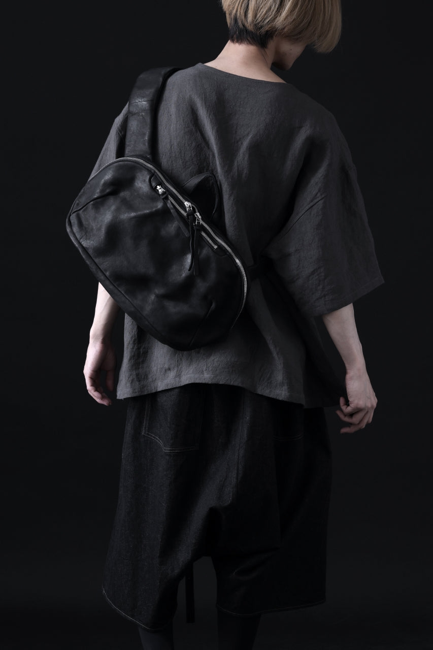 ISAMU KATAYAMA BACKLASH CROSSBODY BAG / DOUBLE-SHOULDER OBJECT DYED