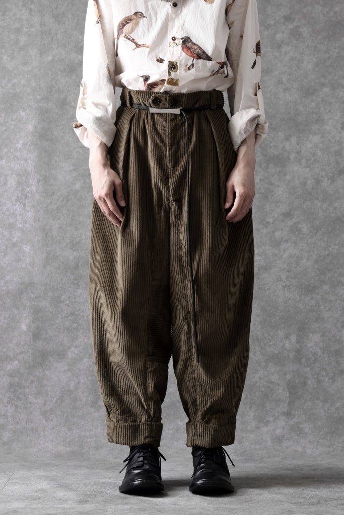 Aleksandr Manamis Corduroy Panel Pant