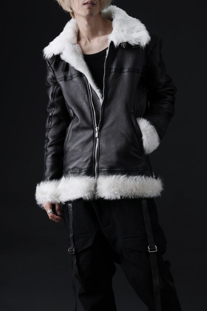 incarnation SHEEP SHEARLING MOUTON JACKET B-3