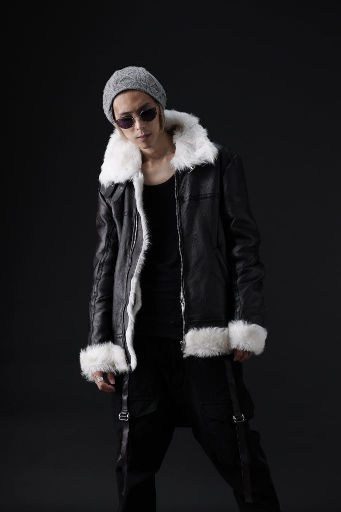 incarnation SHEEP SHEARLING MOUTON JACKET B-3