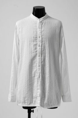 daub WASHED LONG SHIRT / CL-STRIPE