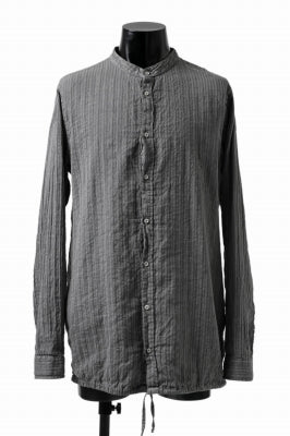 daub DYEING LONG SHIRT / CL-STRIPE