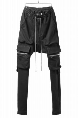 A.F ARTEFACT FLAP ZIP SARROUEL SKINNY PANTS