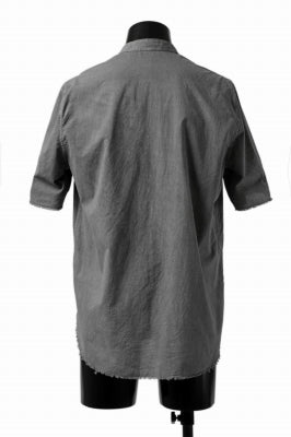 daub DYEING MINIMAL SS SHIRT / ORGANIC COTTON