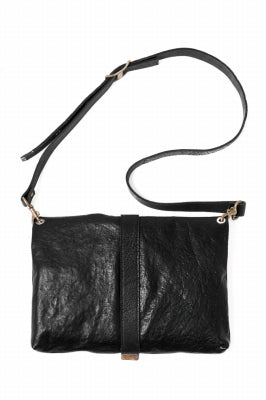 ierib Folded Clutch Bag with Hand Strap / FVT Oiled Horse