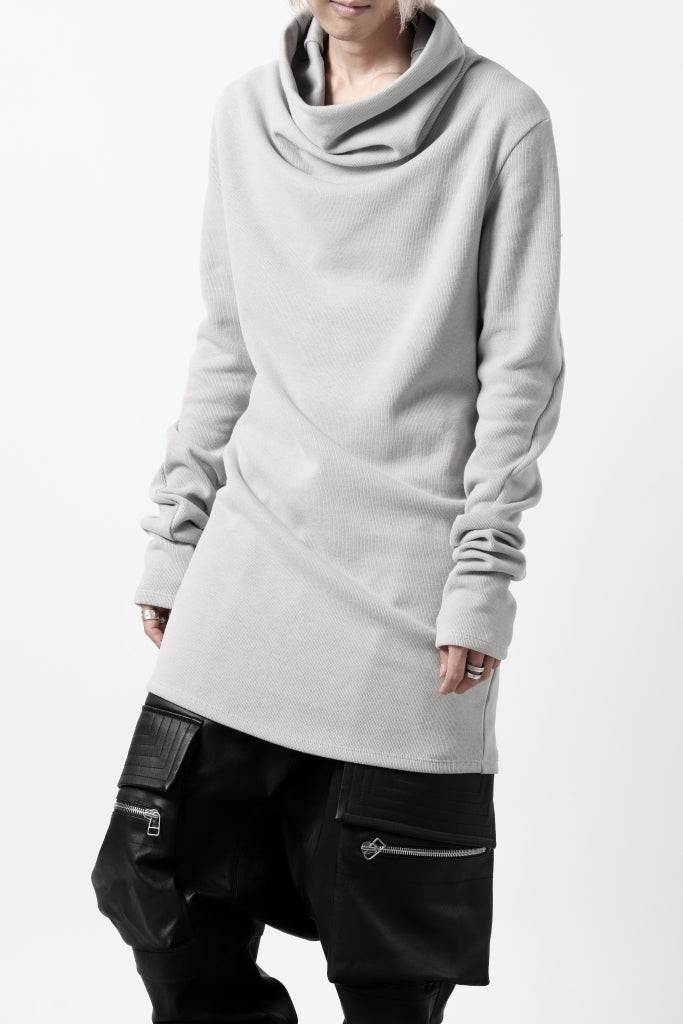 A.F ARTEFACT HIGH NECK PULLOVER / COPE KNIT JERSEY