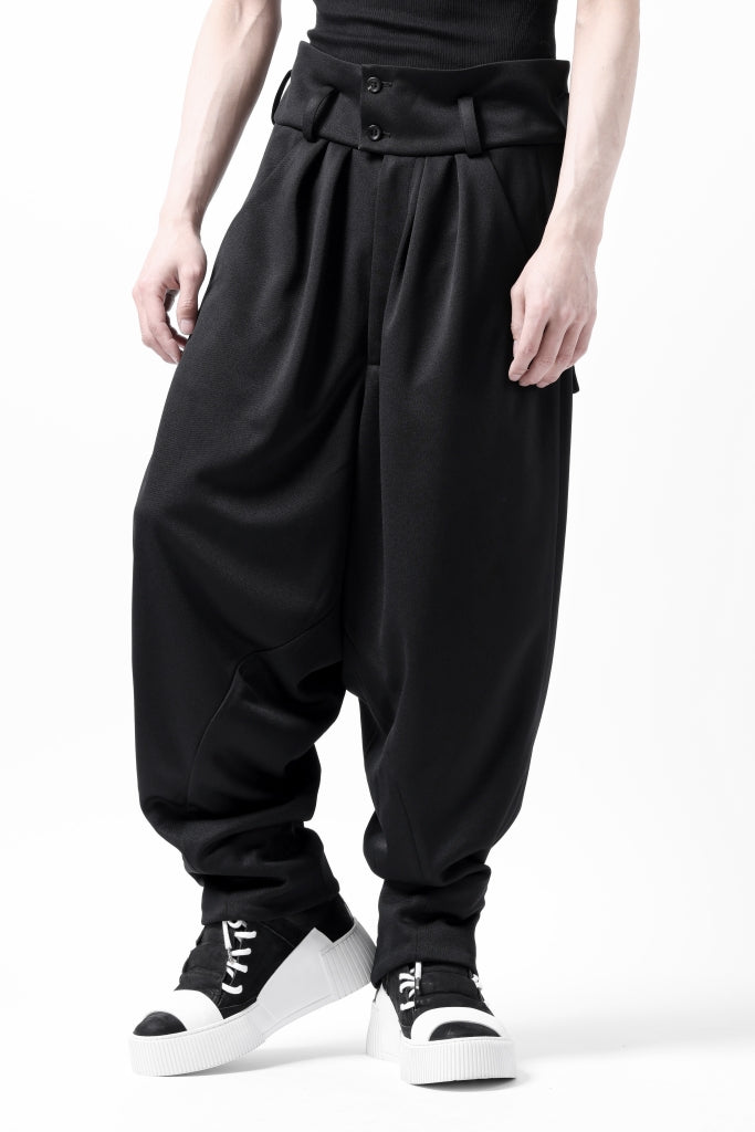 vital x DEFORMATER.® exclusive TAILOR WIDE TAPERED PANTS / GAUDI SMOOTH JERSEY