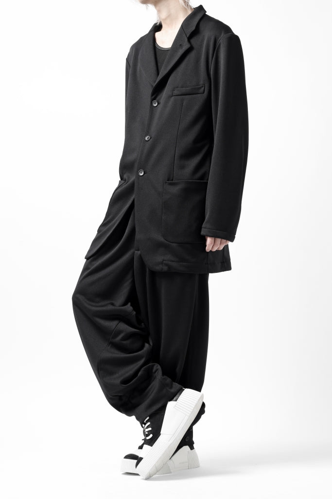 vital x DEFORMATER.® exclusive [SET-UP] TAILORED JACKET & WIDE TAPERED PANTS / GAUDI SMOOTH JERSEY