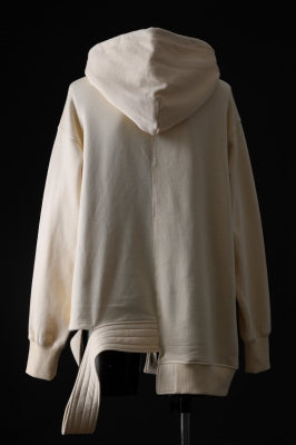 A.F ARTEFACT ASYMMETRY LOOP HEM SWEAT HOODIE