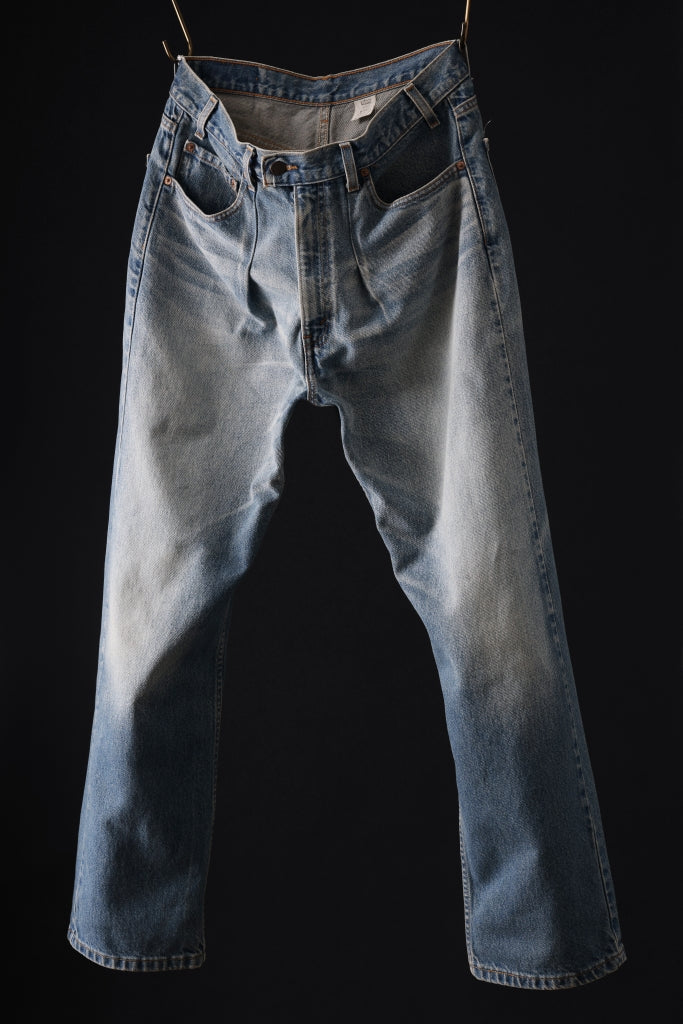 CHANGES REMAKE DENIM PANTS / VINTAGE LEVI’S JEANS-A