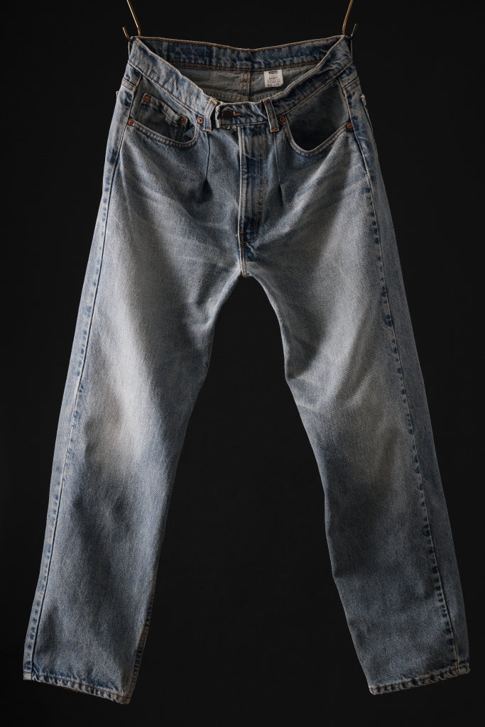 CHANGES REMAKE DENIM PANTS / VINTAGE LEVI’S JEANS-D