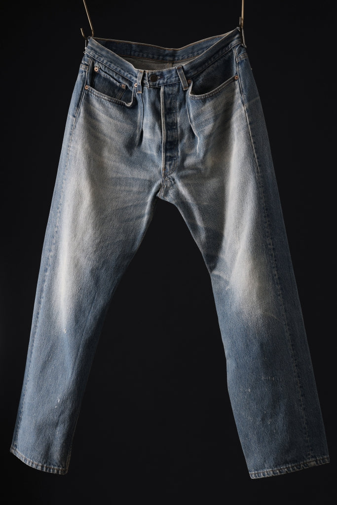 CHANGES REMAKE DENIM PANTS / VINTAGE LEVI’S JEANS-D