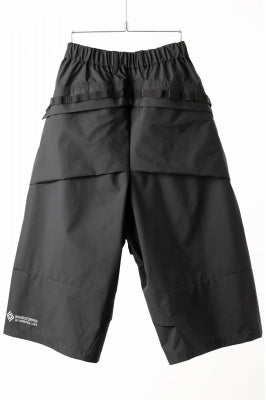 D-VEC x ALMOSTBLACK FISHING SHORT TROUSERS / WINDSTOPPER BY GORE-TEX LABS 3L S.R.G.