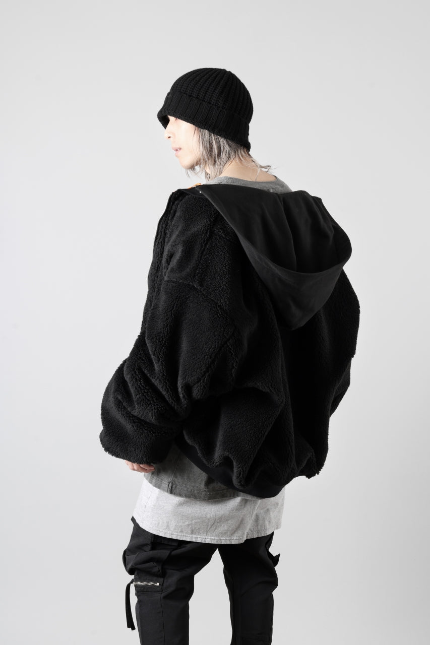 A.F ARTEFACT REVERSIBLE TEDDY BOMBER JACKET