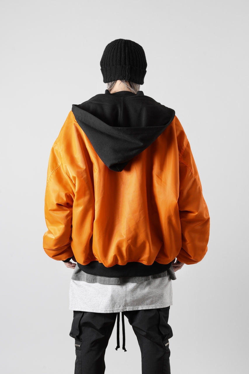 A.F ARTEFACT REVERSIBLE TEDDY BOMBER JACKET