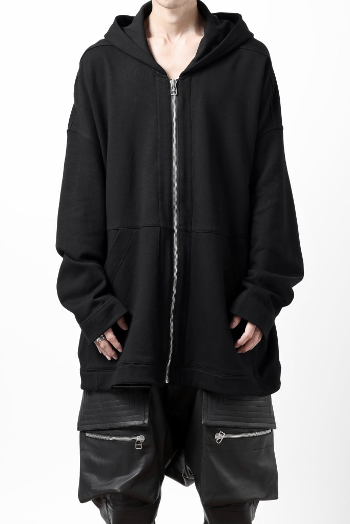 A.F ARTEFACT DOLMAN ZIP HOODIE / COTTON SWEAT