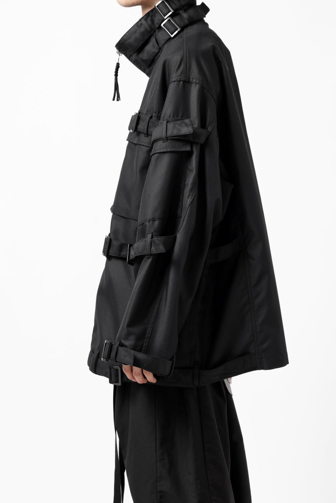 ALMOSTBLACK BONDAGE ZIP PILOT-JACKET