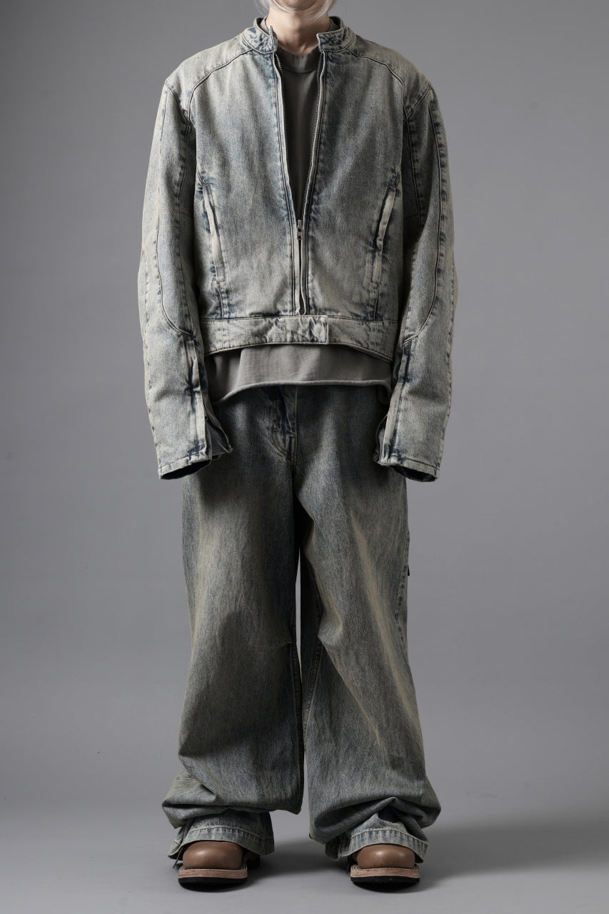 STYLING | SELVEDGE DENIM MOTO JACKET and BAGGY PANT - entire studios.