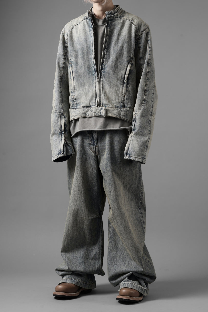 STYLING | SELVEDGE DENIM MOTO JACKET and BAGGY PANT - entire studios.