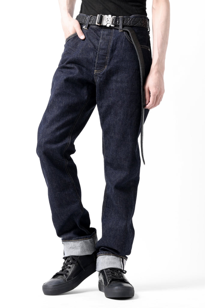 ISAMU KATAYAMA BACKLASH THE DENIM SELVEDGE DENIM STRAIGHT PANTS