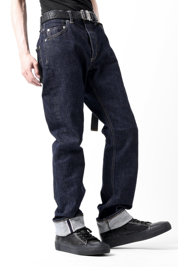 ISAMU KATAYAMA BACKLASH THE DENIM SELVEDGE DENIM STRAIGHT PANTS