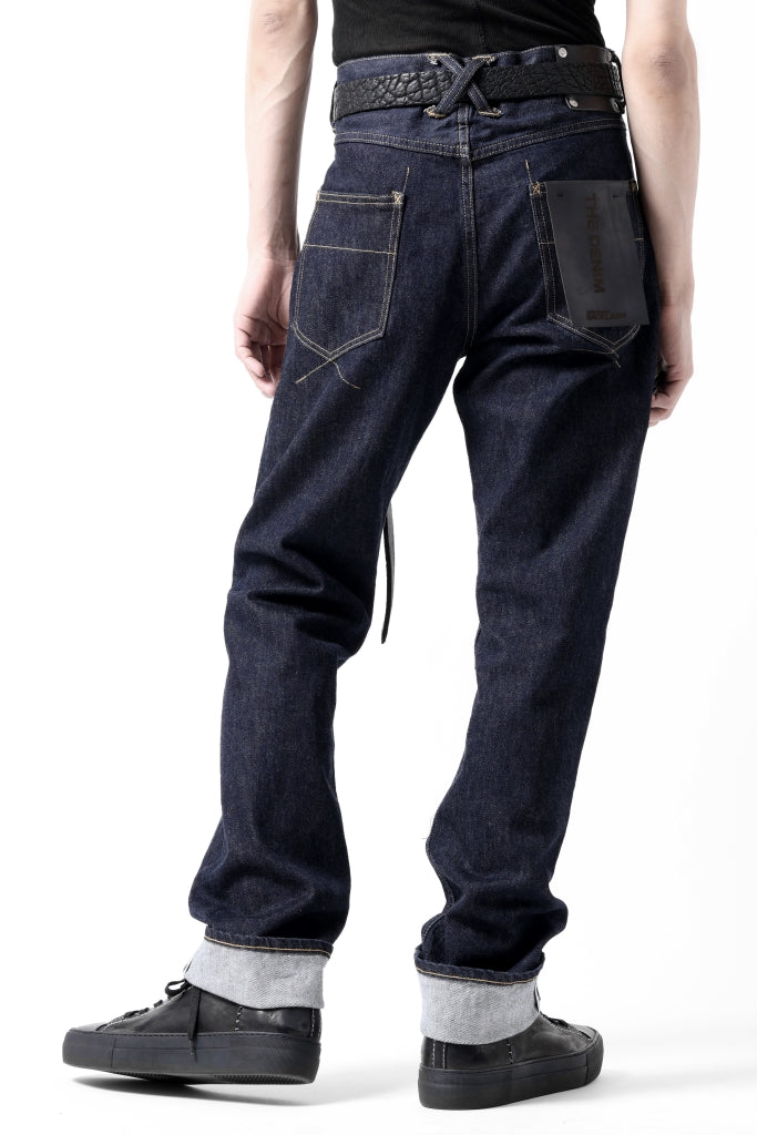 ISAMU KATAYAMA BACKLASH THE DENIM SELVEDGE DENIM STRAIGHT PANTS