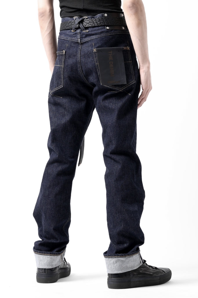 ISAMU KATAYAMA BACKLASH THE DENIM SELVEDGE DENIM STRAIGHT PANTS