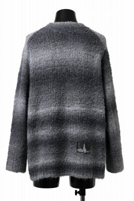 th products Inflated Oversized Crew / 1/4.5 kasuri loop knit