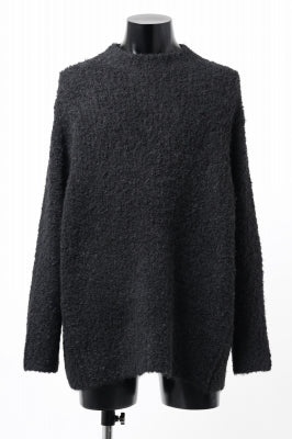 th products Inflated Oversized Crew / 1/4.5 kasuri loop knit