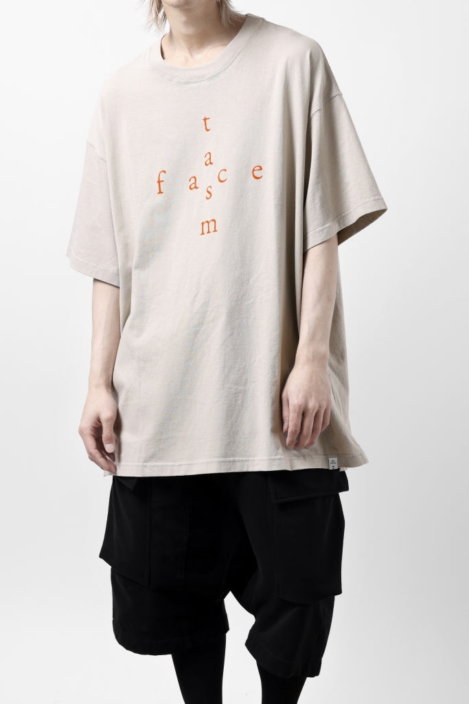 NEW ARRIVAL | FACETASM -  BASIC T-SHIRT.