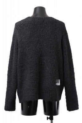 th products Inflated Cardigan / 1/4.5 kasuri loop knit