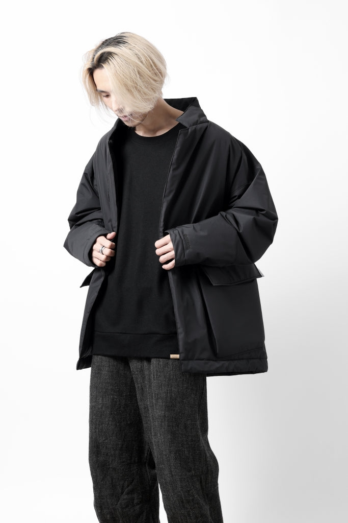 COLINA TUCK SWEAT TOP / SUPER 140s WASHABLE WOOL