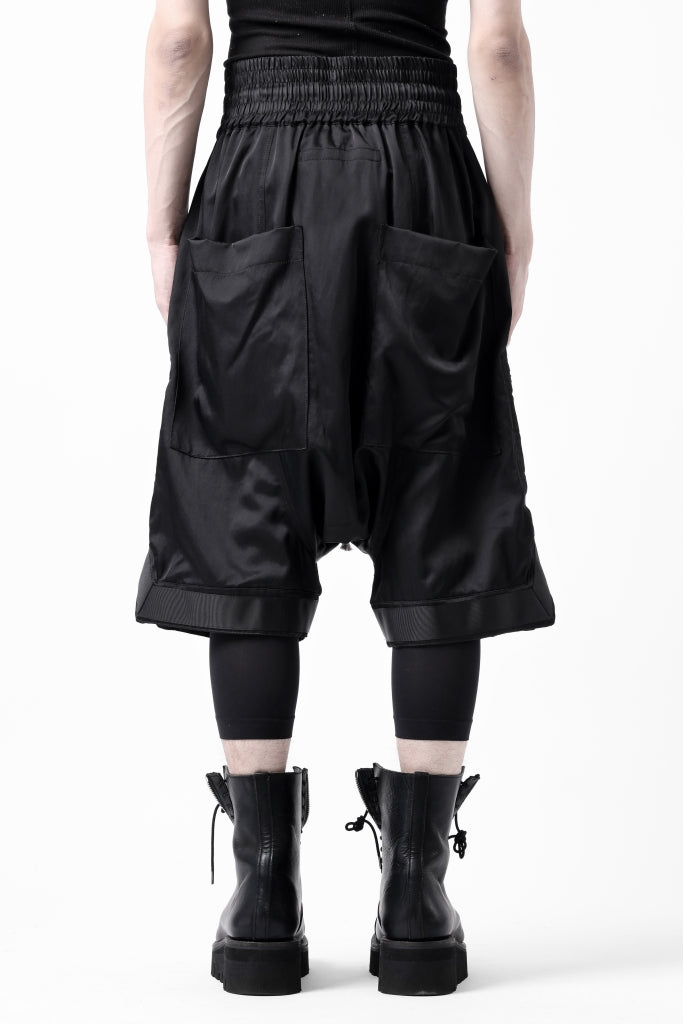 A.F ARTEFACT SAROUEL SHORT PANTS / LUXURY FABRIC