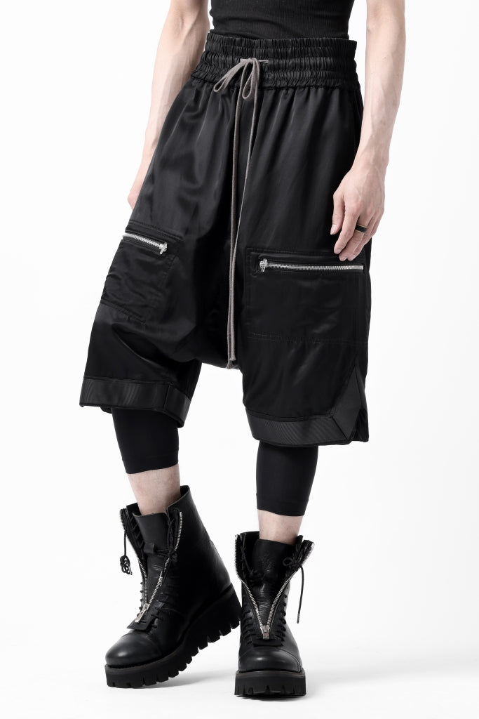 A.F ARTEFACT SAROUEL SHORT PANTS / LUXURY FABRIC