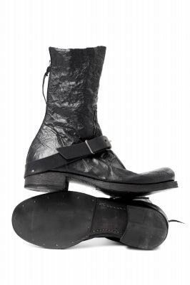 m.a+ goodyear tall buckle back zipper boots / S1C3Z/VAM 