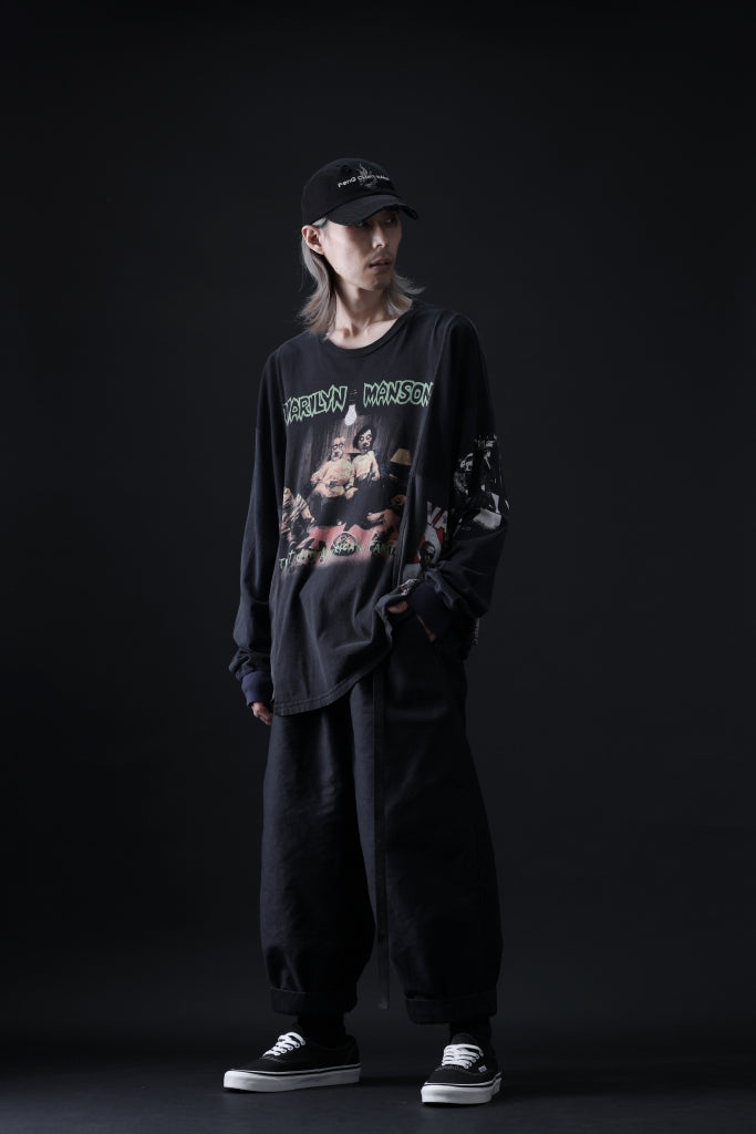 CHANGES VINTAGE REMAKE QUINTET PANEL LONG SLEEVE T-SHIRT-E