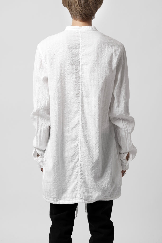 daub WASHED LONG SHIRT / CL-STRIPE