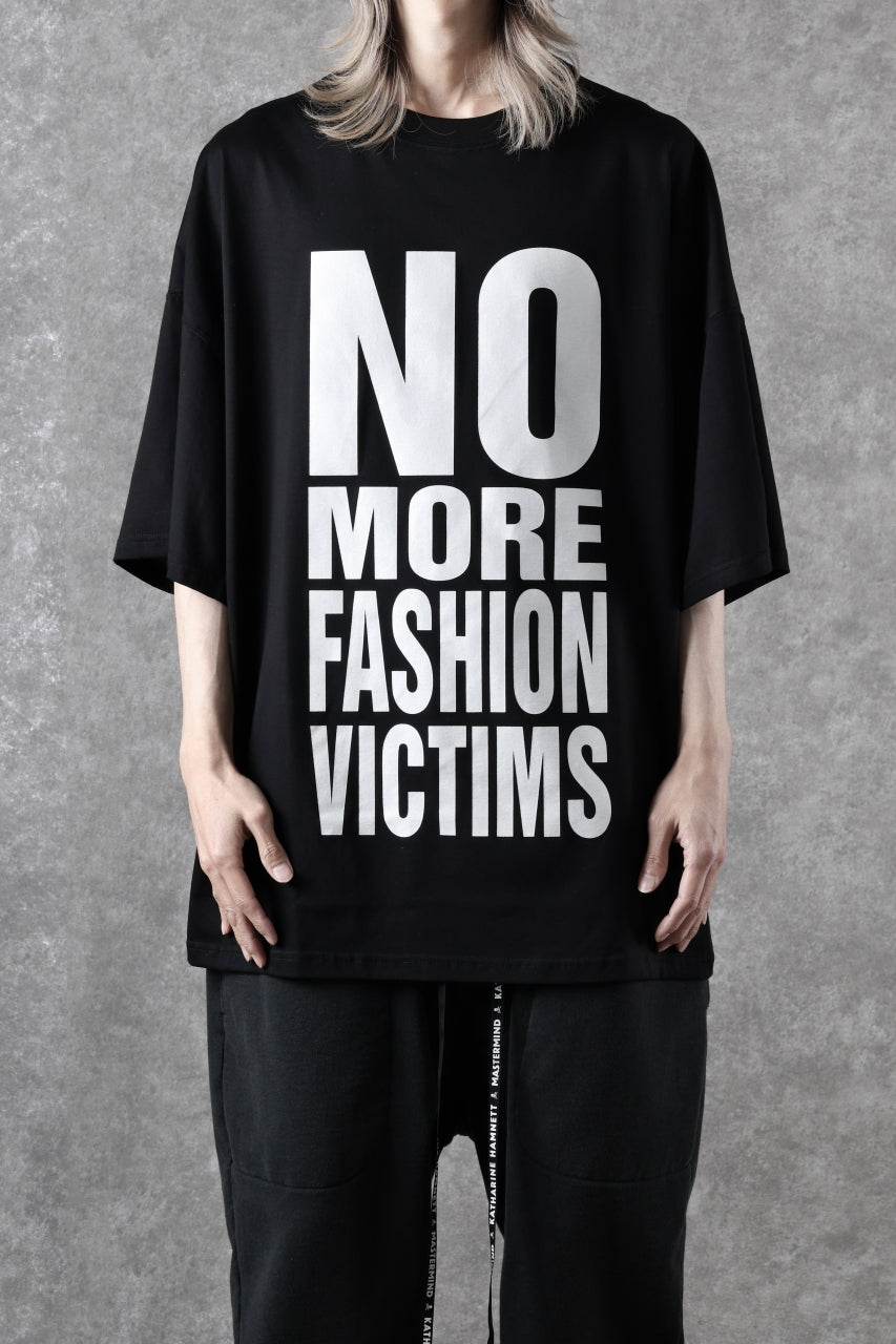 MASTERMIND WORLD x KATHARINE HAMNETT SLOGAN BIG TEE / N, M, F, V