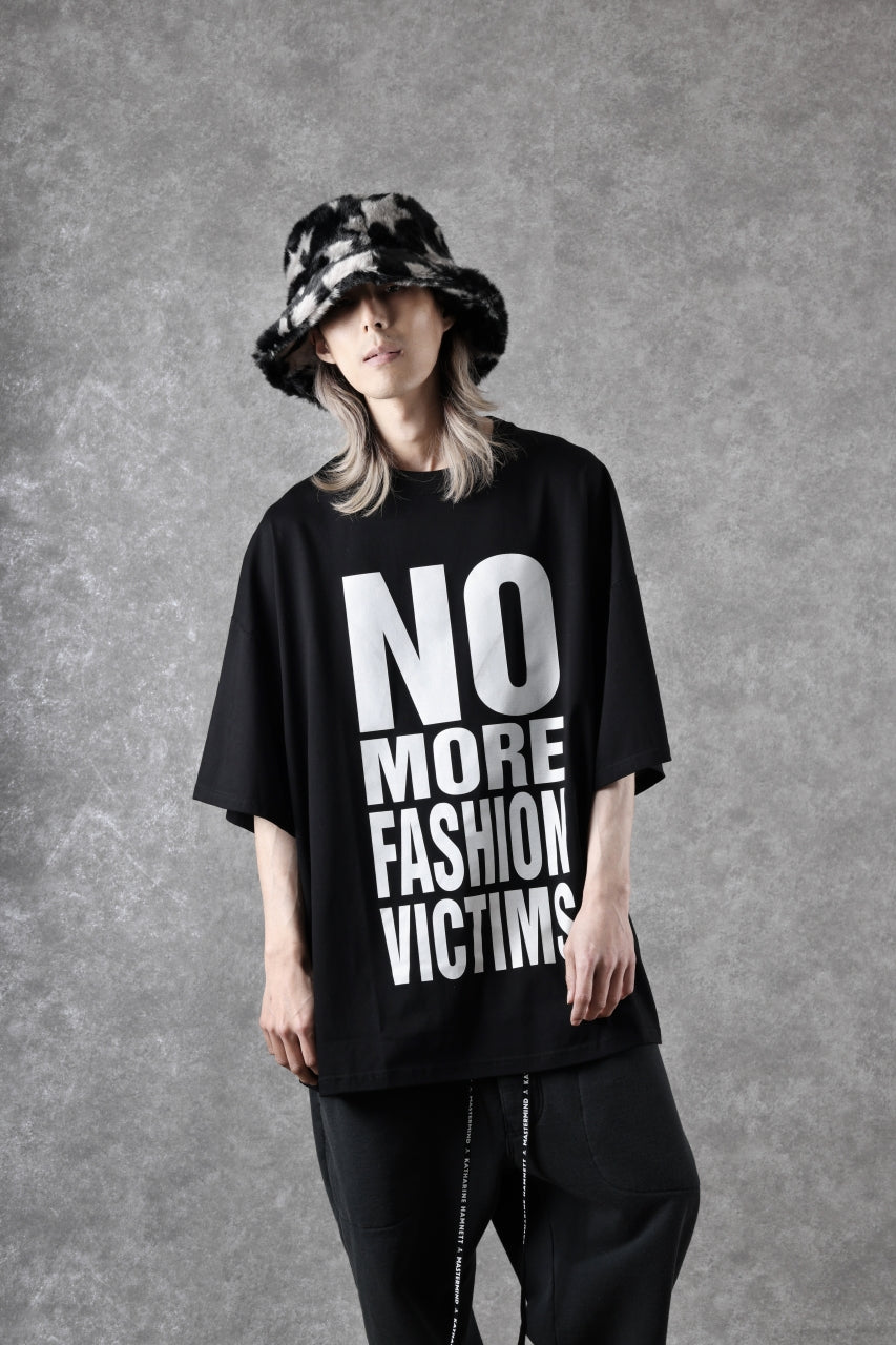 MASTERMIND WORLD x KATHARINE HAMNETT SLOGAN BIG TEE / N, M, F, V