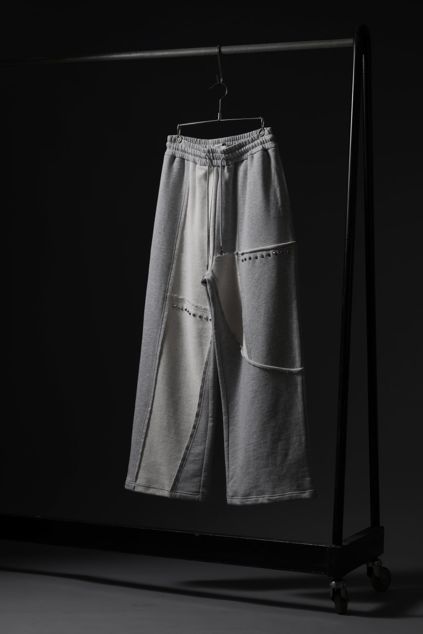 Feng Chen Wang PANELLED STRAIGHT SWEATPANTS