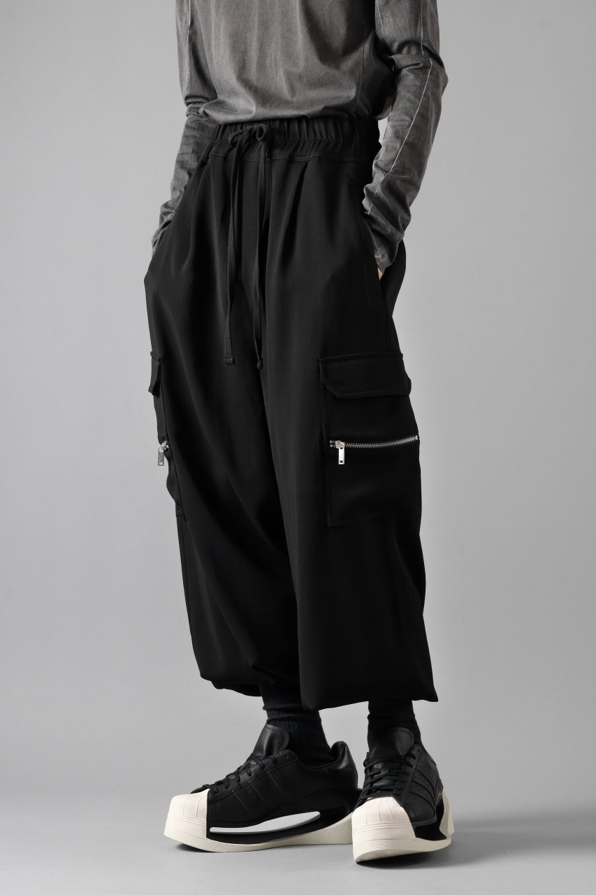 thom/krom RELAXED FIT CARGO TROUSERS / ELASTIC VISCOSE