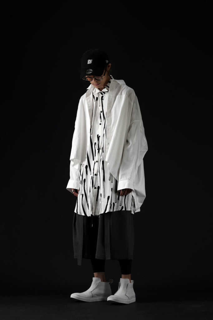 Y's VOLUMETRIC BLOUSON SHIRT