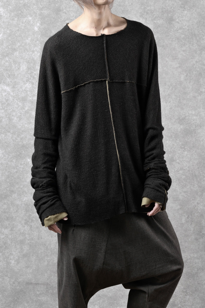 [ Knit ] m.a+ double one piece long sleeve knit & t-shirt / T211DM/VLOH/JCL1