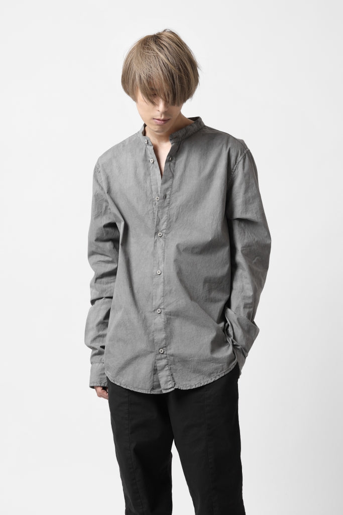 daub DYEING MINIMAL LS SHIRT / C.POPLIN